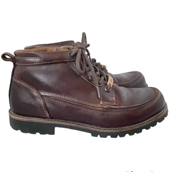 Dockers Men\'s Brown Genuine Leather Boots Size 11 Dockers by Gerli IRETOK Cafe - Free delivery | Spartoo NET  main image 4